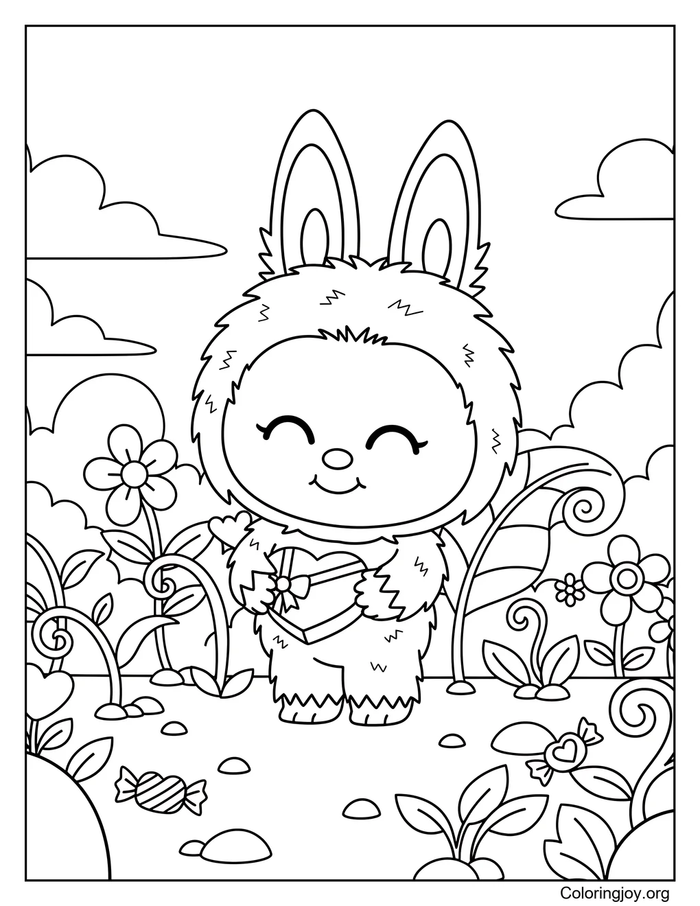 Labubu's Secret Valentine Treat Stash