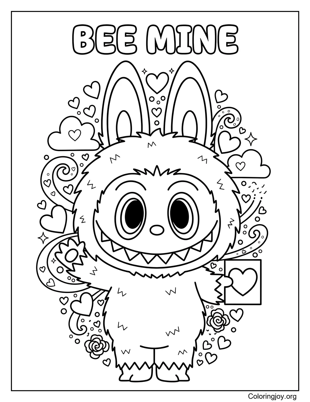 Labubu's Sweet Heart Wave