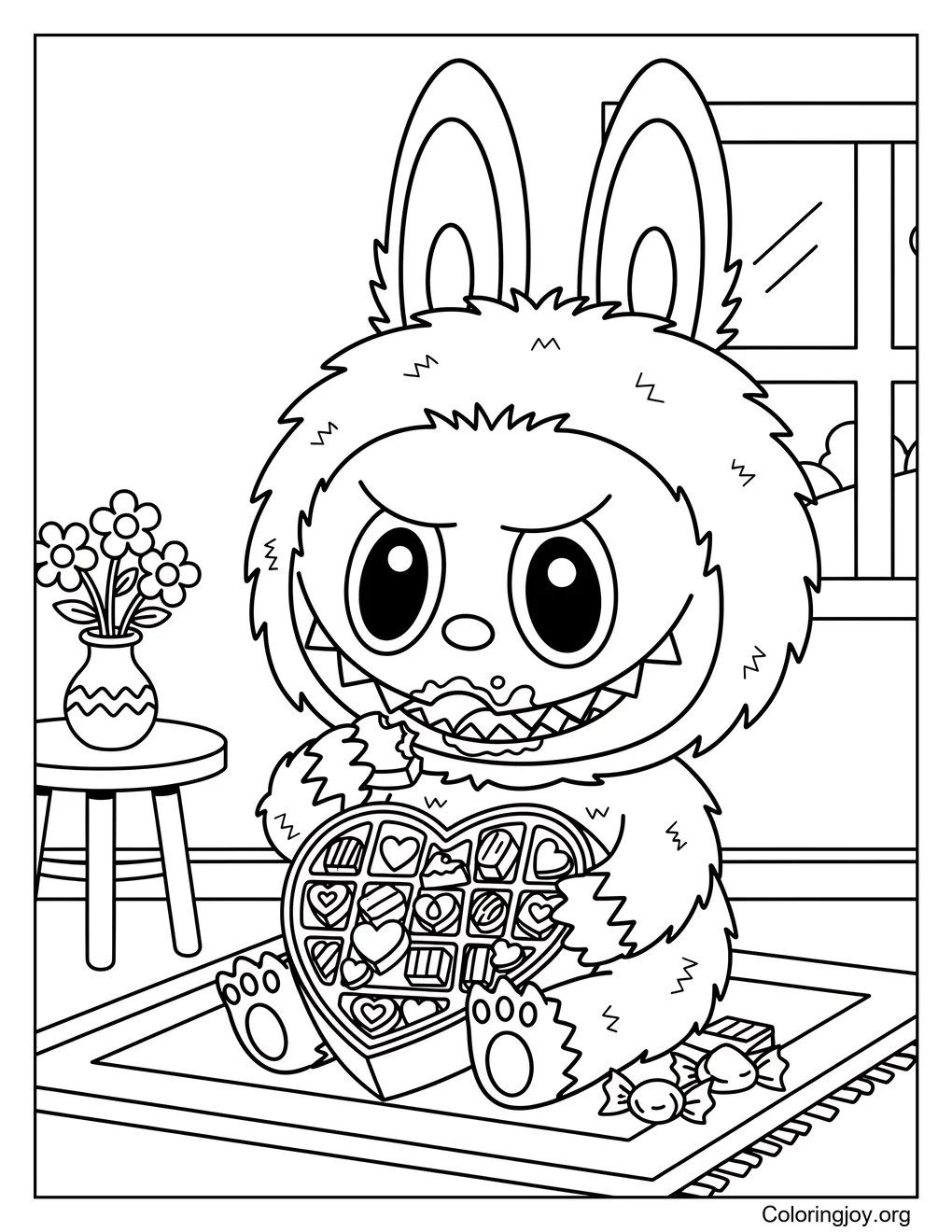 Labubu's Sweet Valentine Treat