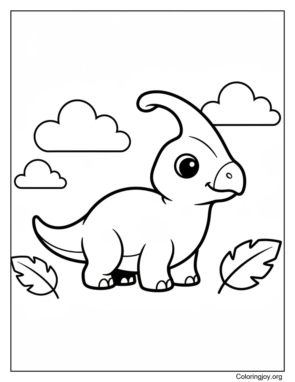 Parasaurolophus-Dinosaurier