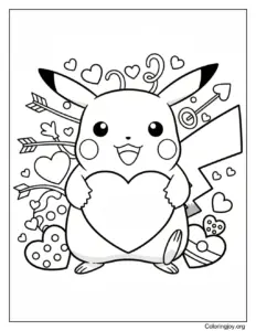 Pikachu Valentine