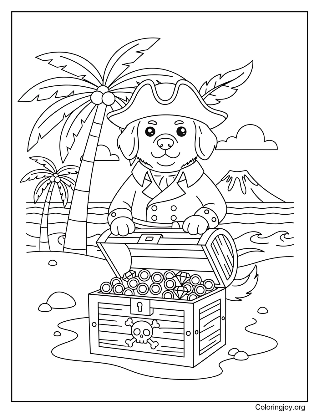 Piratenhond en de verborgen schat