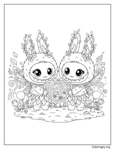 pixie Style Labubu Valentine's