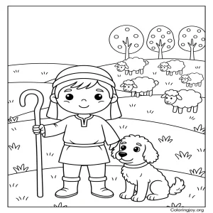 Shepherd and Dog