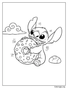 stitch donut