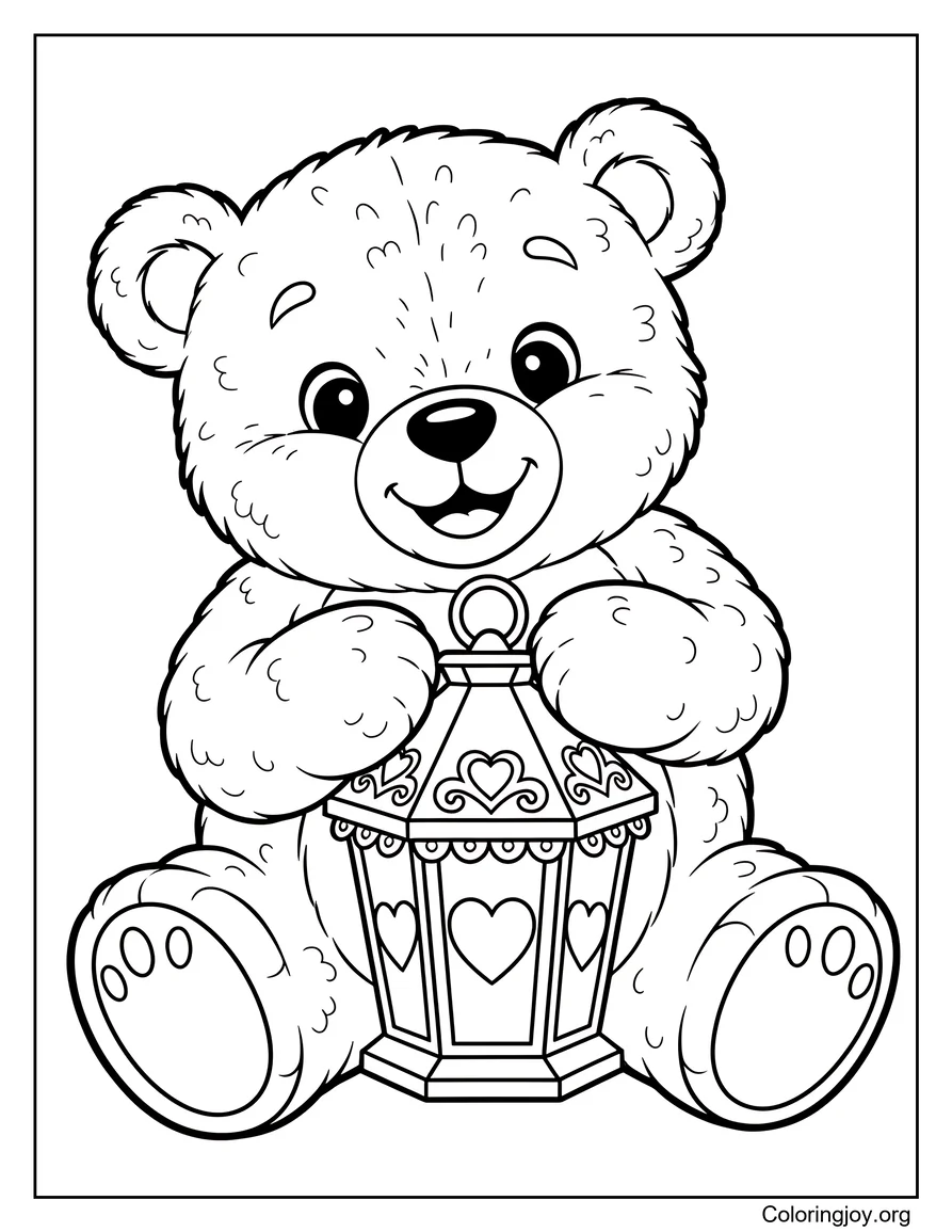 Teddy Bear Love Lantern
