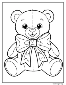 Teddy Bear Ribbon