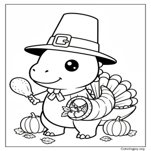 Thanksgiving Dinosaur