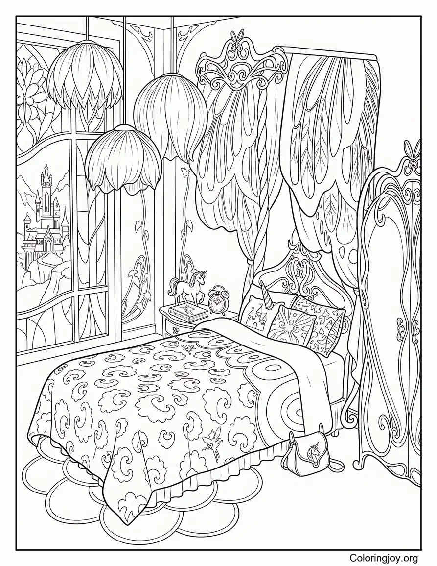 Unicorn Academy Dorm Rooms