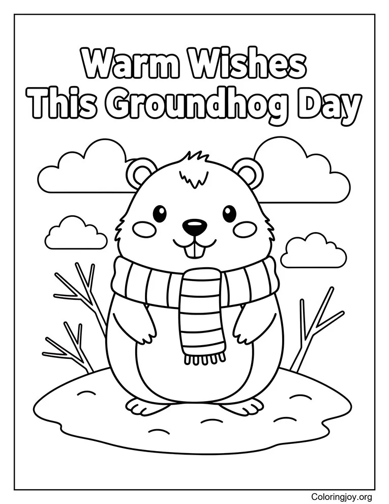 Warm Wishes This Groundhog Day