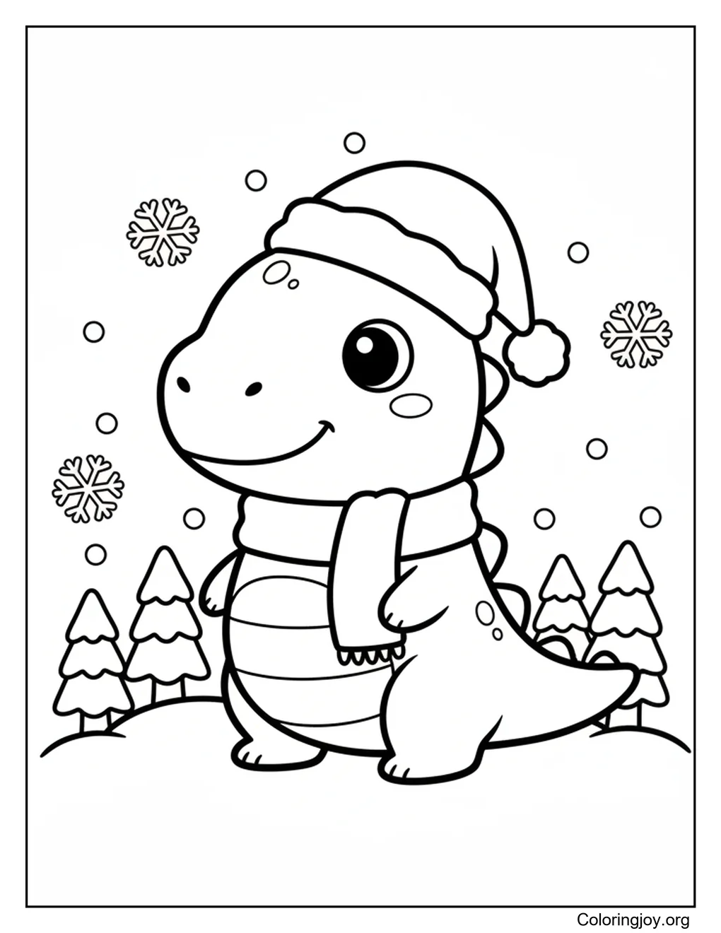 Winter-Dinosaurier