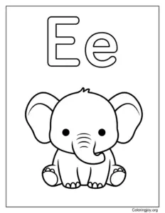 Elephant with big ears