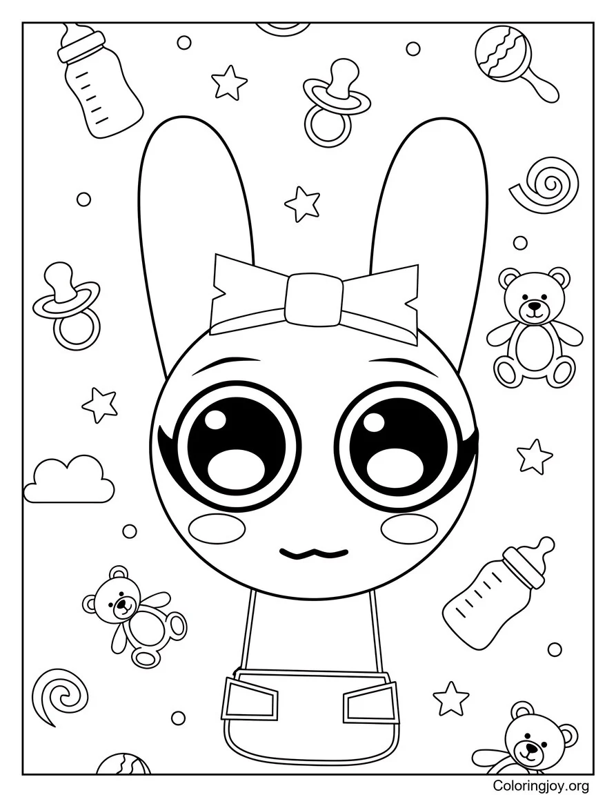 Cute Baby Sprunki Pinki