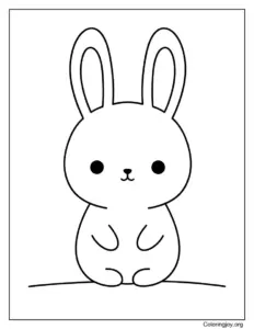 Bunny Farmer Tracing and Color