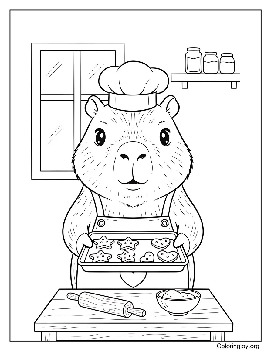 Baking Time with Capybara