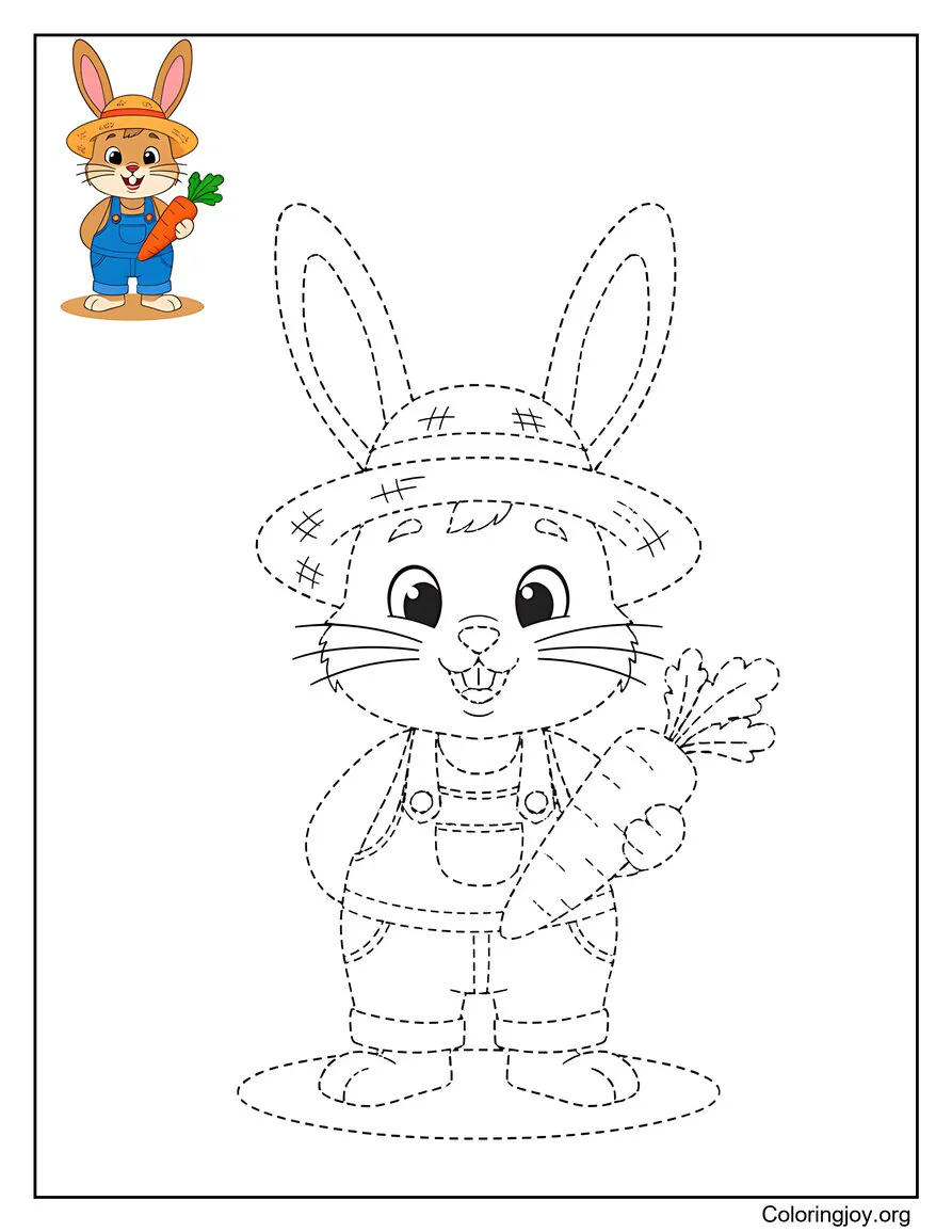 Realistic Wild Rabbit In Meadow