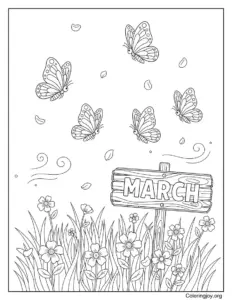 Butterfly Dance in the Meadow