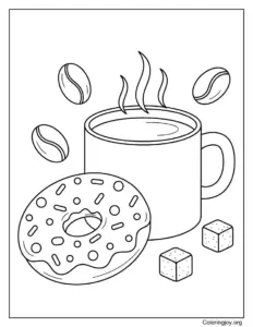 Donut and Coffee