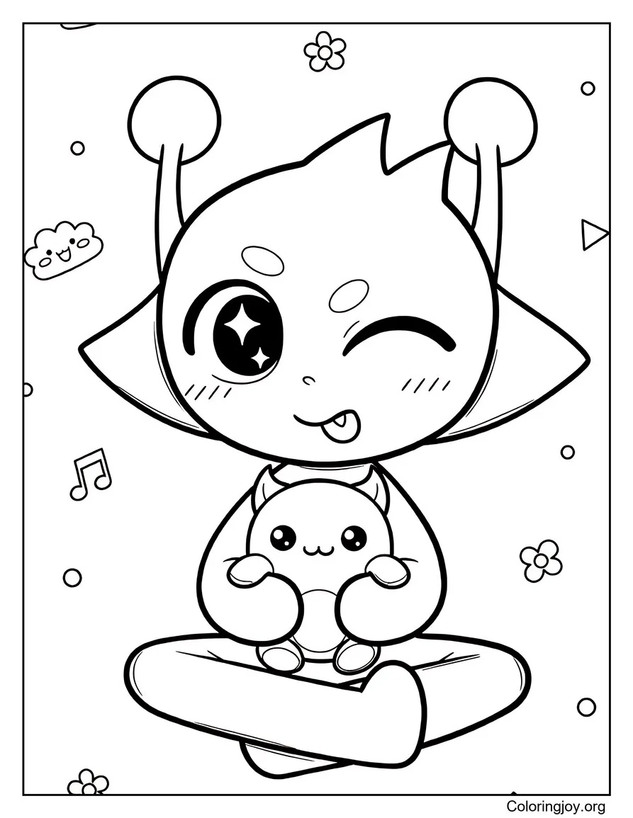 Amarillo (simon) Sprunki Adolescente