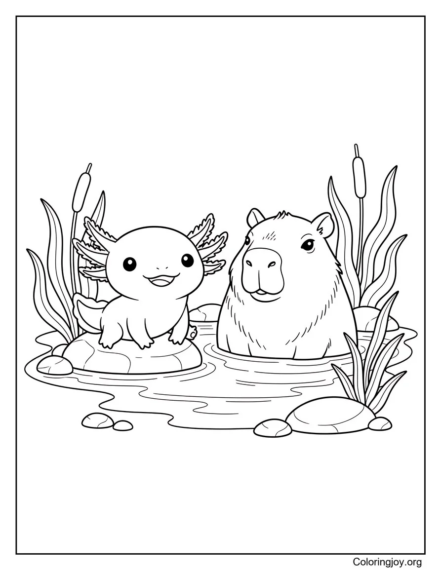 Amigos Ajolote y Carpincho