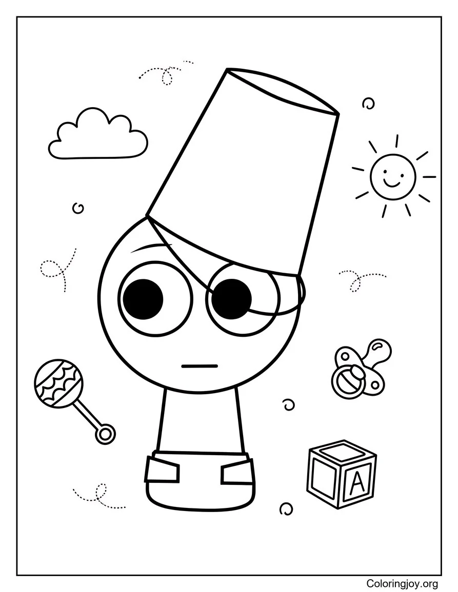 Marrón bebé Sprunki