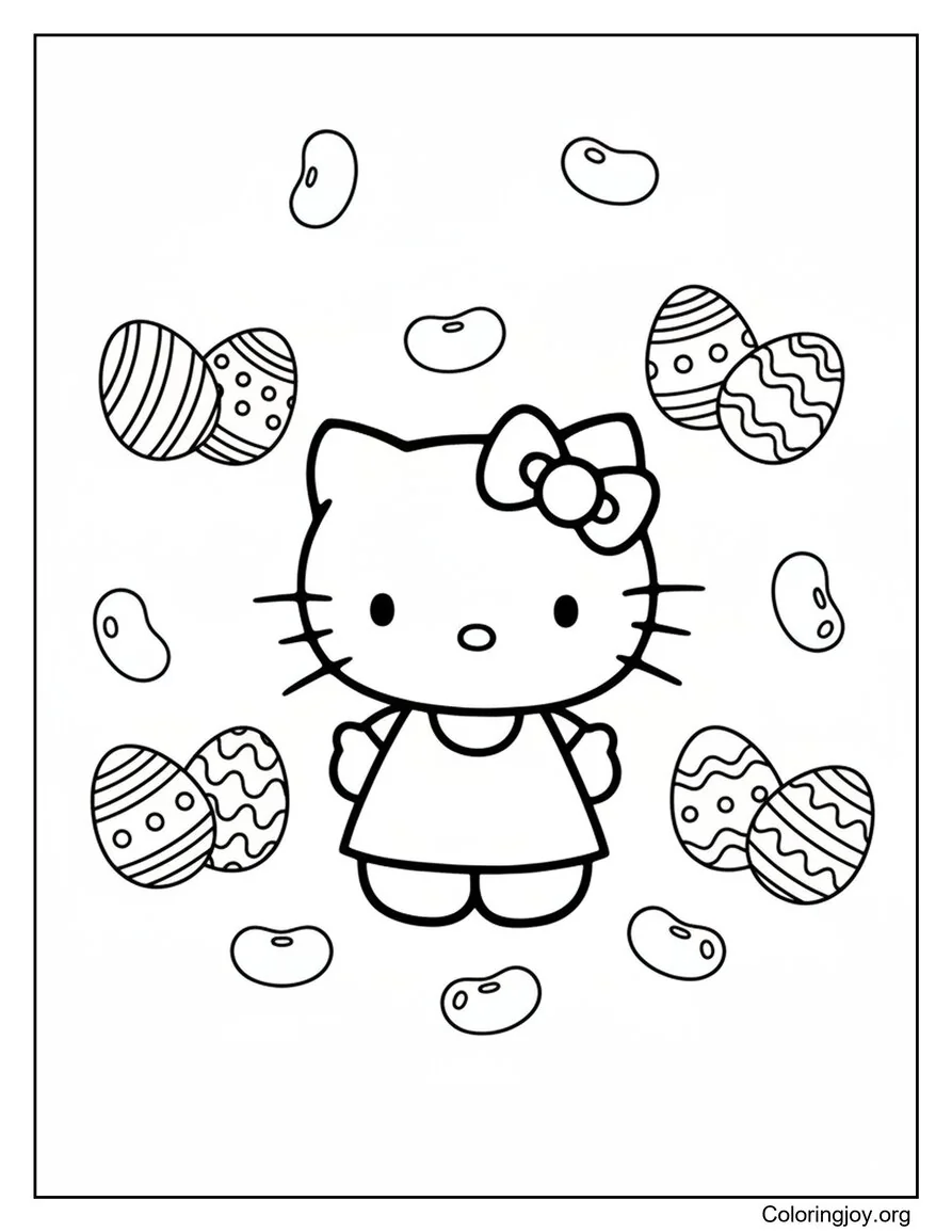 Hello kitty con Gominolas