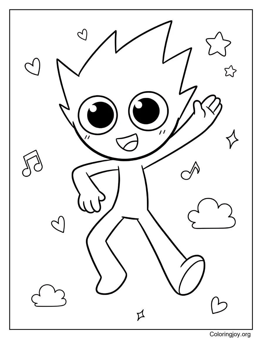 Lima Sprunki con look adolescente