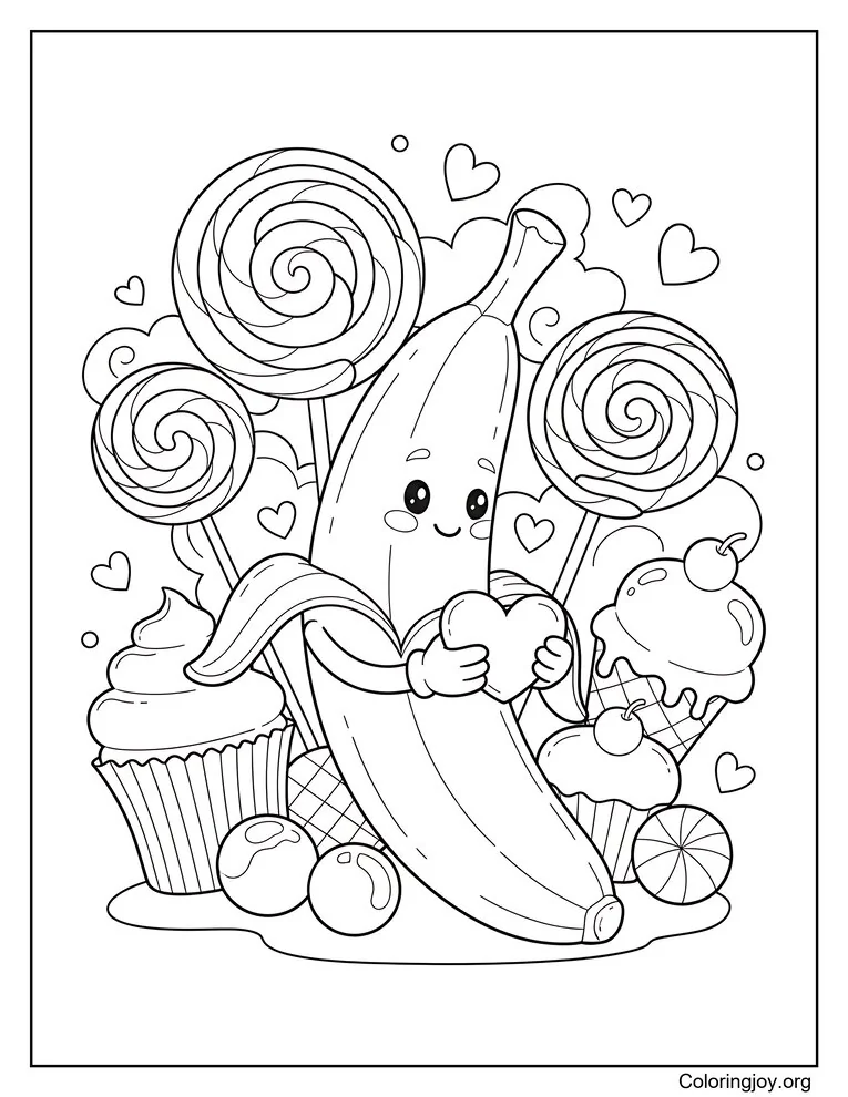 Plátano Con Corazón