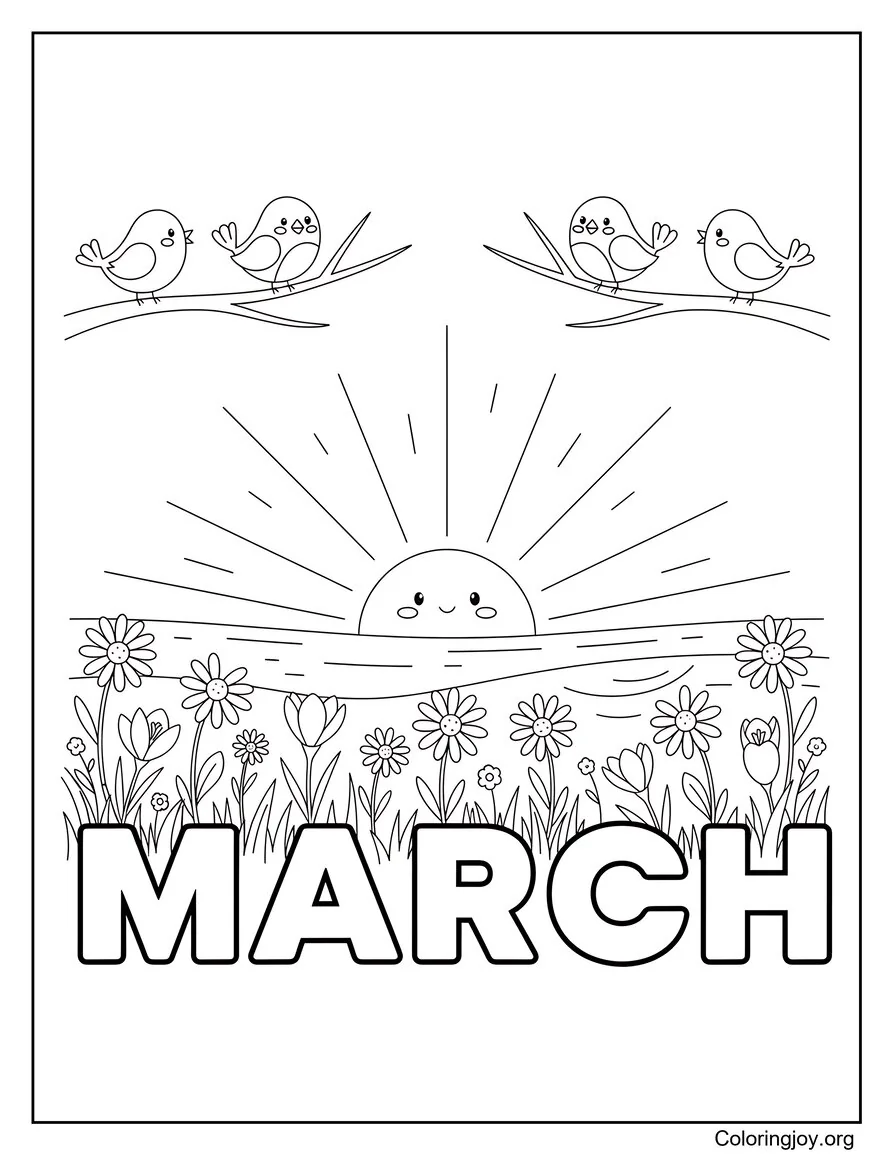 Tranquila mañana de primavera