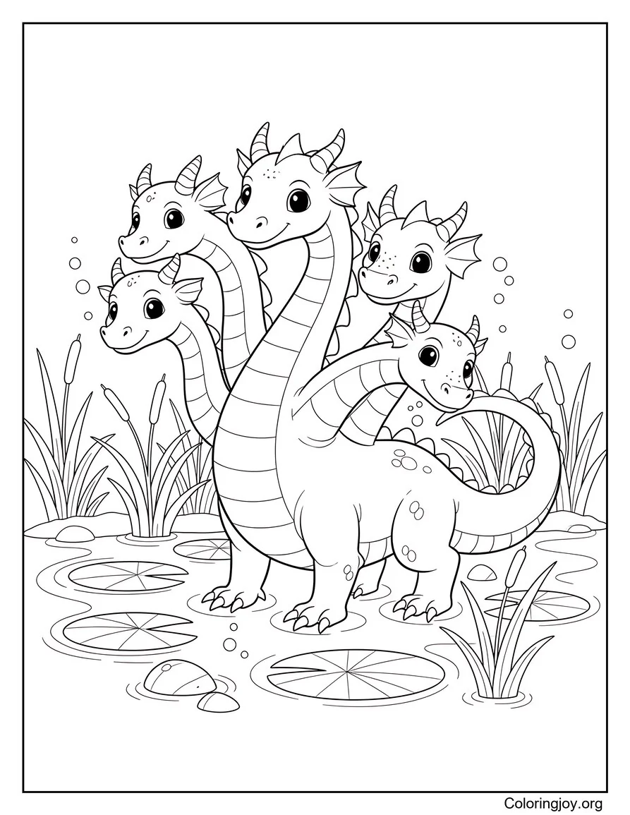 Five-Headed Hydra Dragon