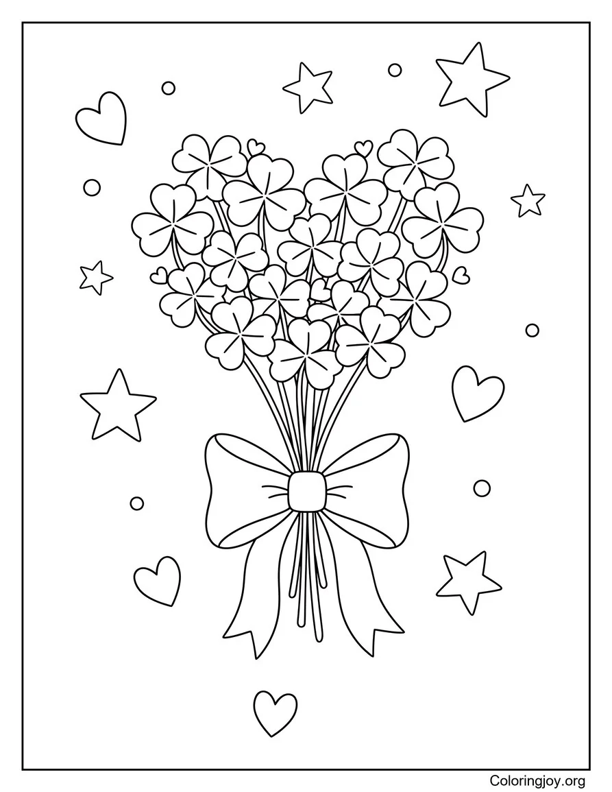 Simple Shamrock Good Luck