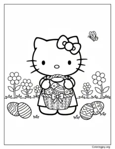 Hello Kitty Easter Day