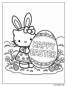 Hello Kitty Happy Easter Eggs