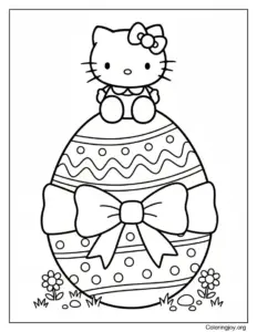 Sitting on Big Bow Egg