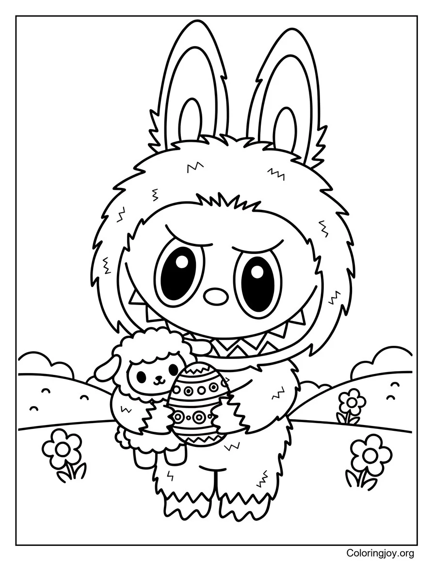 Labubu and Tiny Lamb