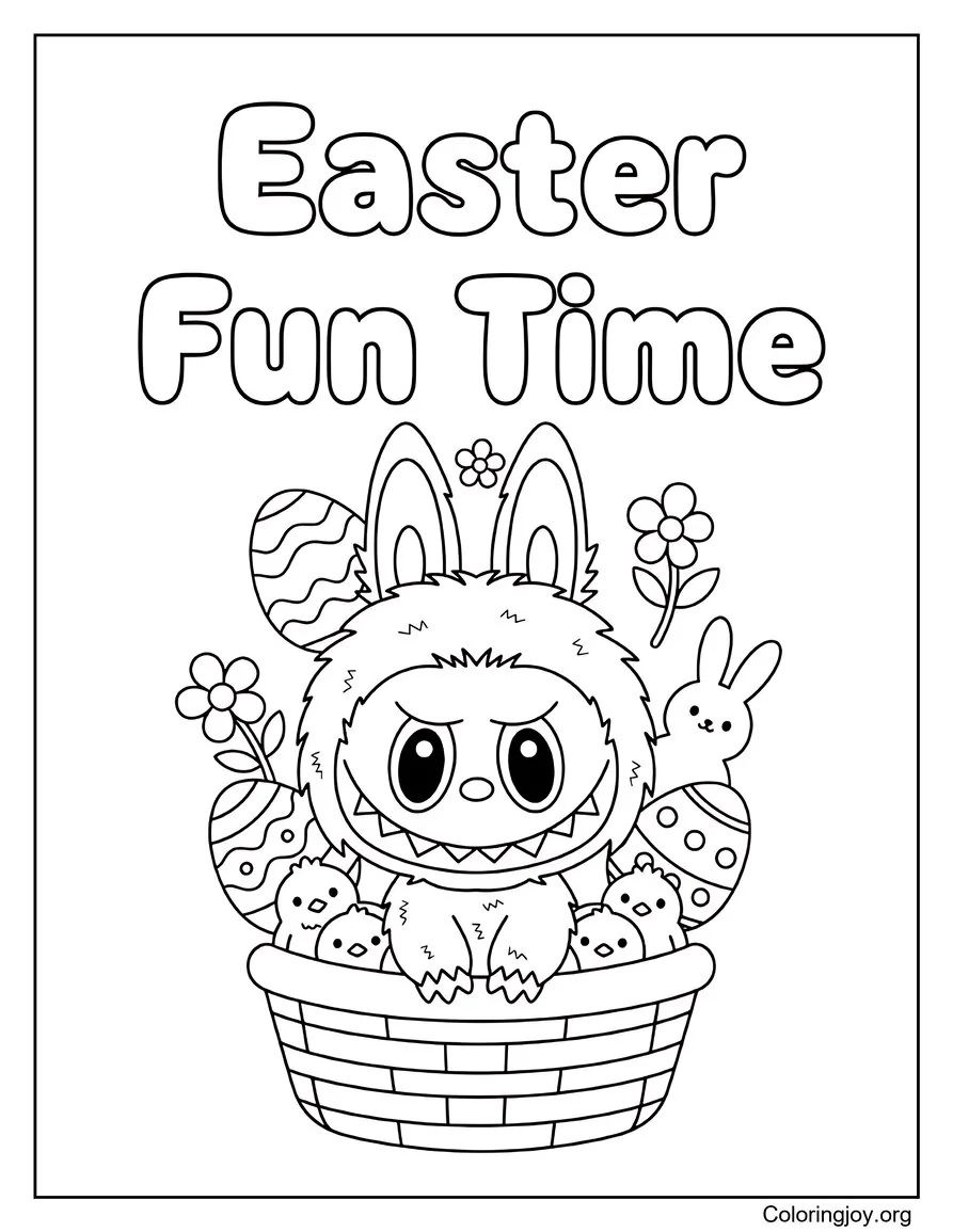 Labubu Easter Fun Time