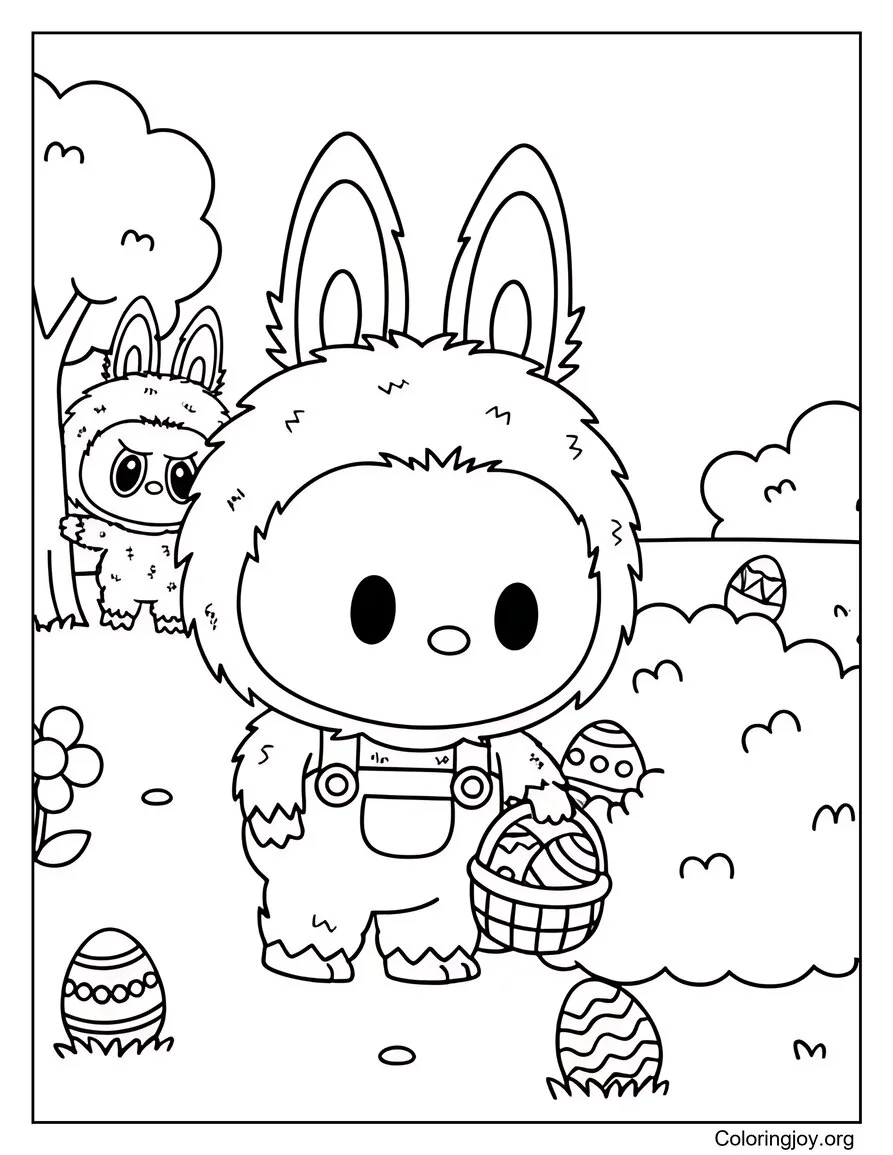 Labubu's Sweet Easter Egg Hunt