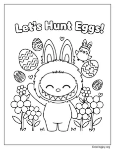 Lets Hunt Eggs Labubu