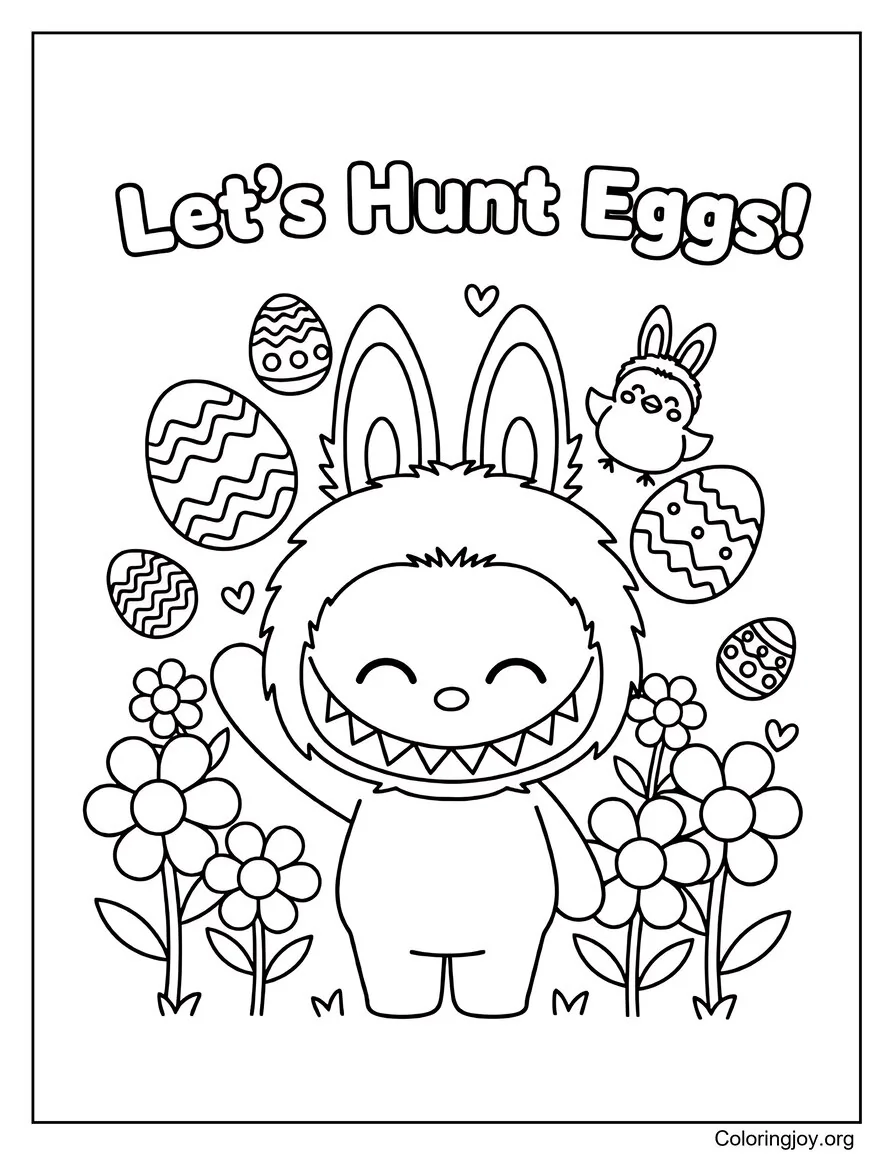 Lets Hunt Eggs Labubu