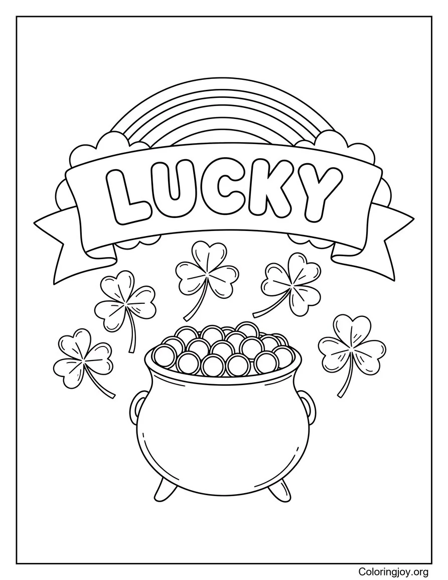 Lucky St. Patrick's Day Banner