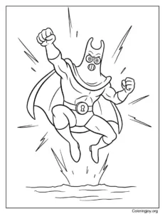 Man Ray coloring sheet