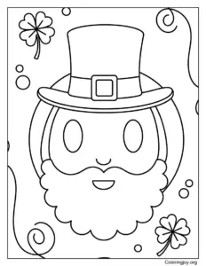 Simple Cute Happy Leprechaun