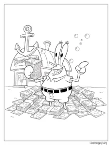 Mr Krabs Love Money