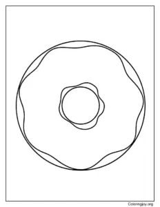 Plain Donut Template