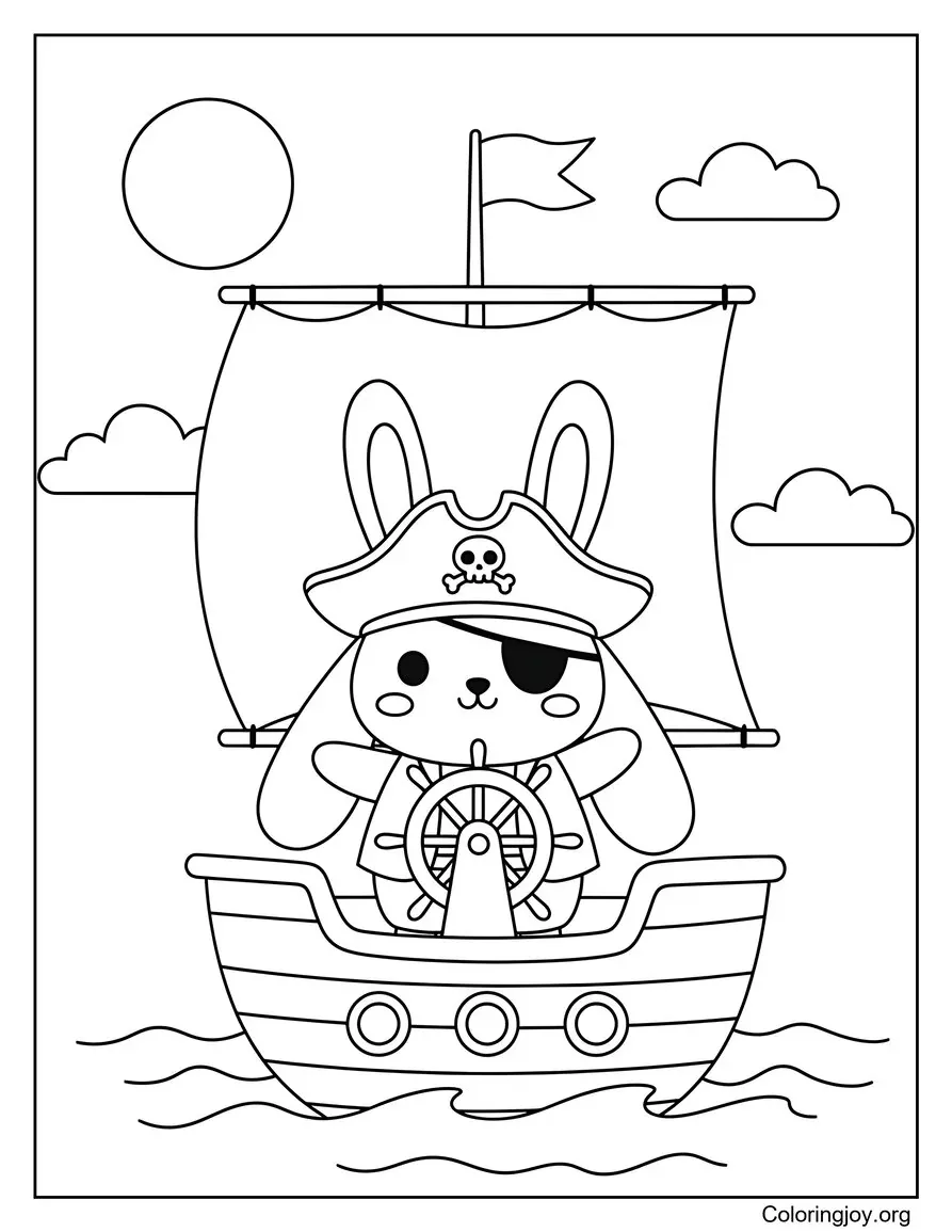 Bunny Firefighter Saving the Day