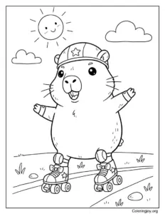 Skating Capybara Adventure