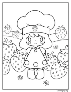 Strawberry shortcake character