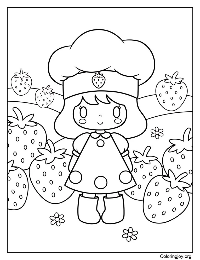 Strawberry shortcake character
