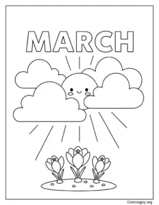 Sun Breaks Through the Clouds