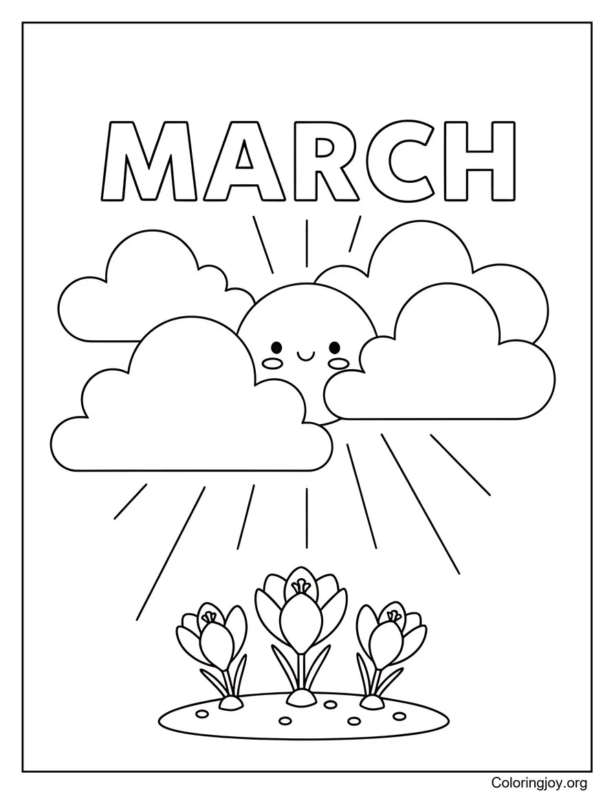 Sun Breaks Through the Clouds